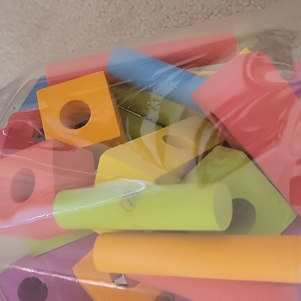 Foam Building Blocks Set - Multicolor - Picture 4 of 6